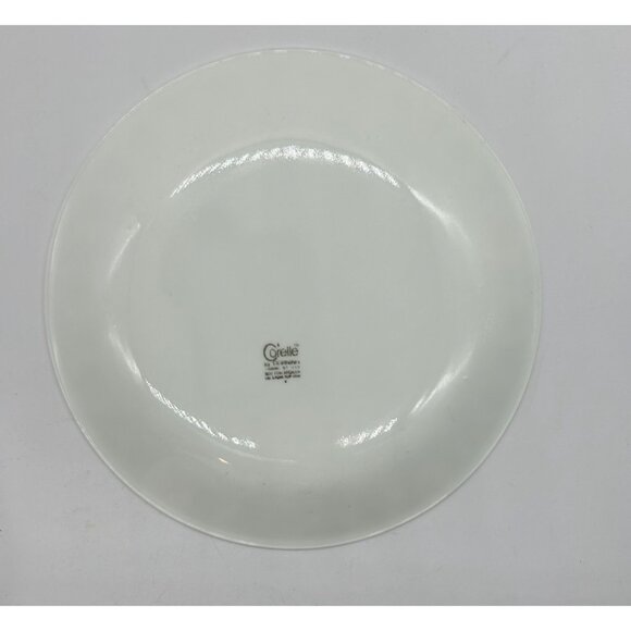 Set of 2 Corelle Butterfly Flower Gold Harvest Lunch Plate 8 1/2" Vintage - Picture 6 of 7